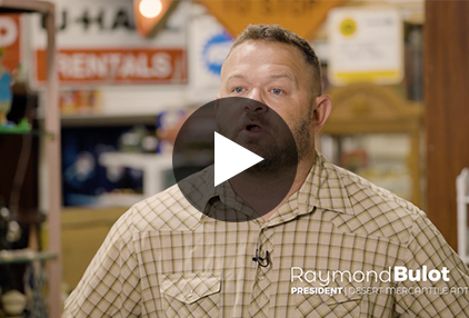 Video link for Desert Mercantile Dealer Testimonial