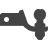 Trailer hitch icon