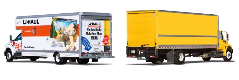 U-Haul truck comparison table