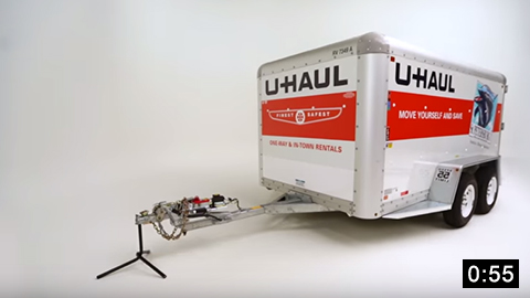 Image of U-Haul 6x12 Cargo Trailer Features  picture