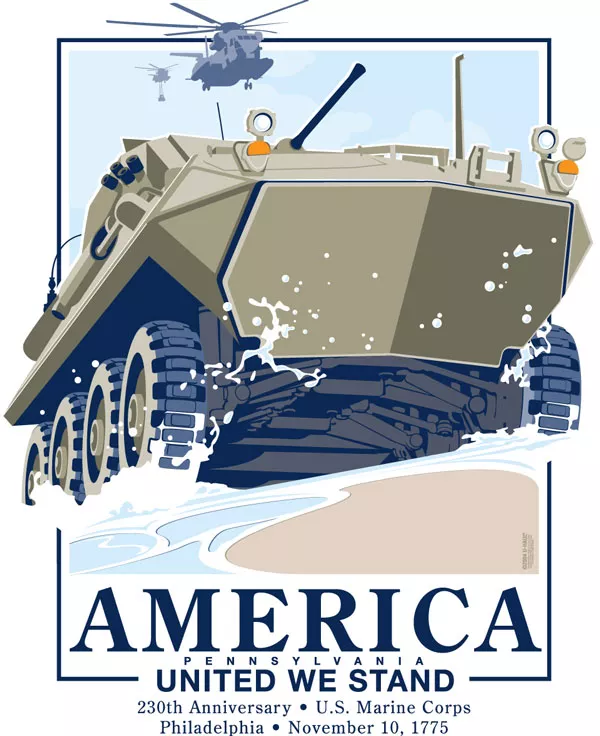 U.S. Marine corps 230th anniversary, November 10, 1775
