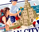 Ocean City, NJ - Summer sand sculpting contest