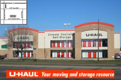 Conveniently located on Coon Rapids Boulevard, just one block west of Anoka Ramsey Community College * Open 7 Days a week * Climate Controlled: Just Like Your Home * Extended and 24-Hour Access * 24-Hour Video Monitoring * Deliveries Accepted * Online Account Management * Commercial Customers Welcome * Low Cost Insurance * Reserve Online @ uhaul.com *