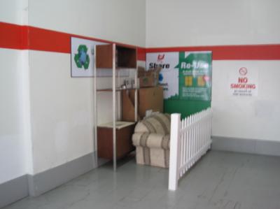 Neighbors helping neighbors. Leave your gently used items in our reuse area.