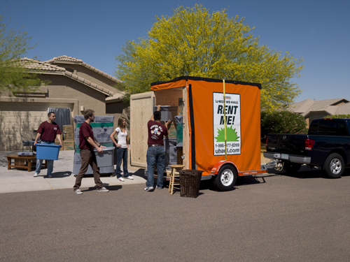 You pick up or we deliver your U-Boxes.  You fill them up and we store them in our secure warehouse or deliver them to your new home - Anywhere.