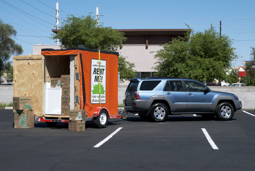 You pick up or we deliver your U-Boxes.  You fill them up and we store them in our secure warehouse or deliver them to your new home - Anywhere.
