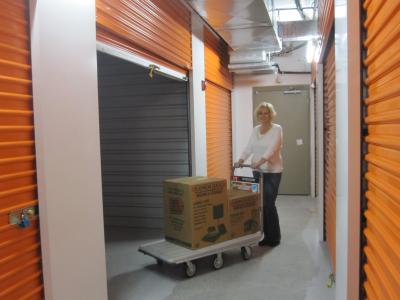 Our extra secure interior units give you added security, bright lighting, and access to your unit out of the weather. Our drive up units add easy access behind our secure electronic gate system. We have many sizes to choose from. Of course, free use of storage carts makes moving into your unit an easy convenience. Come and see!