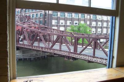 Beautiful day? Open your window to the view of the river. 