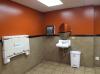 We take CLEAN very serious. Our bathrooms are cleaned through out the day for your protection.