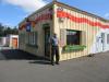 Located at 40 Simmons Lane, off of Broadway.