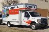 The second smallest box truck rental, our 15ft moving truck rentals, are great for 1-2 bedroom house and apartment moves. The 15ft truck rentals have cab seating for three, and have low loading decks which make loading 50 percent easier. Plus, all rental trucks have a ready-to-go towing package! 15 foot moving truck rentals are perfect for: 2 Bedroom apartments Smaller houses Towing a trailer 