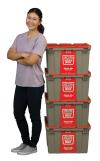 U-Haul Ready-To-Go Box makes moving faster and unpacking easier. Rent moving crates to pack and unpack at your own pace. Keep the plastic moving boxes for as long as you’d like and return them when you’re done.