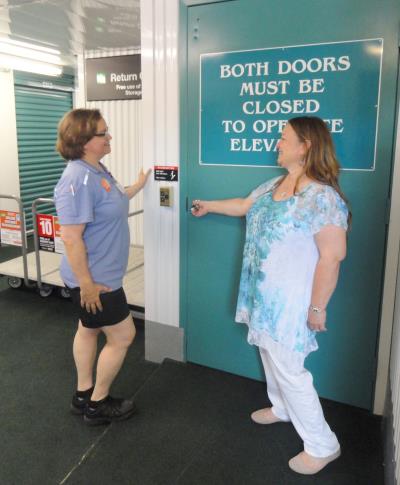 Those members in search of the added security of upper level storage units are welcome to access the use of our convenient freight elevator.