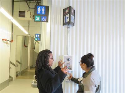 Security Call Stations are located throughout the facility that provide an added level of security and permit two-way communication with Your Storage Place during your visit. At your request, we'll leave the microphone on and monitor the area in case you need assistance.