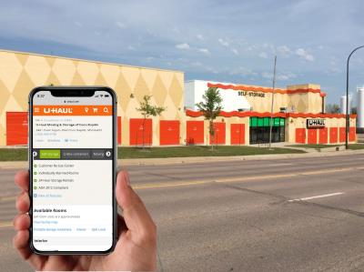 We make moving in easy! Your storage place is open online 24 hours a day, 7 days a week even on holidays! You can complete your entire storage room rental right on your smart phone! Just visit uhaul.com to get started today!